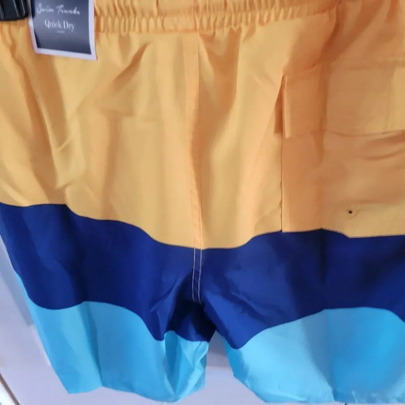 Club Room Men's Color blocked 7" Swim Trunks, Created for Macy's Size XL - Picture 11 of 12